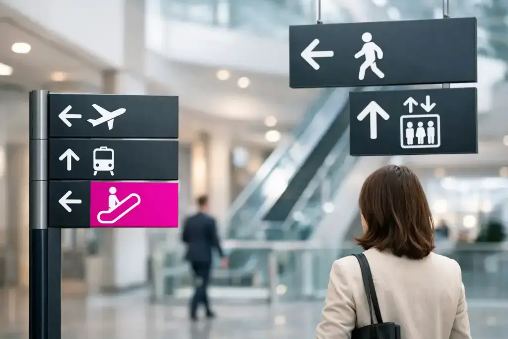 Wayfinding design che orienta davvero