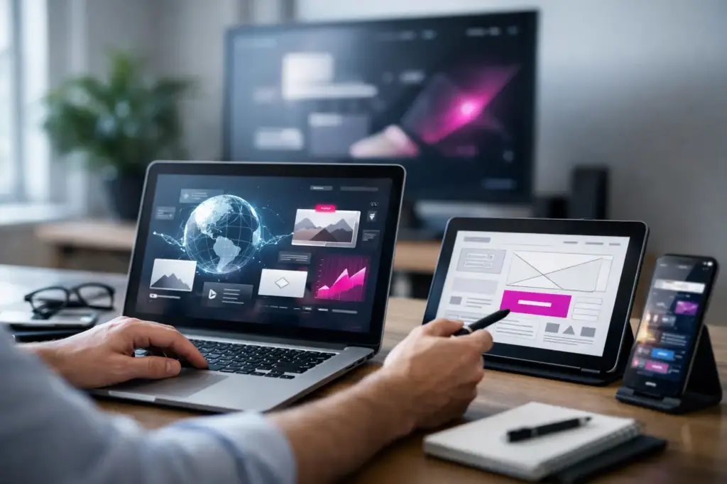 Trend web design corporate che contano nel 2026