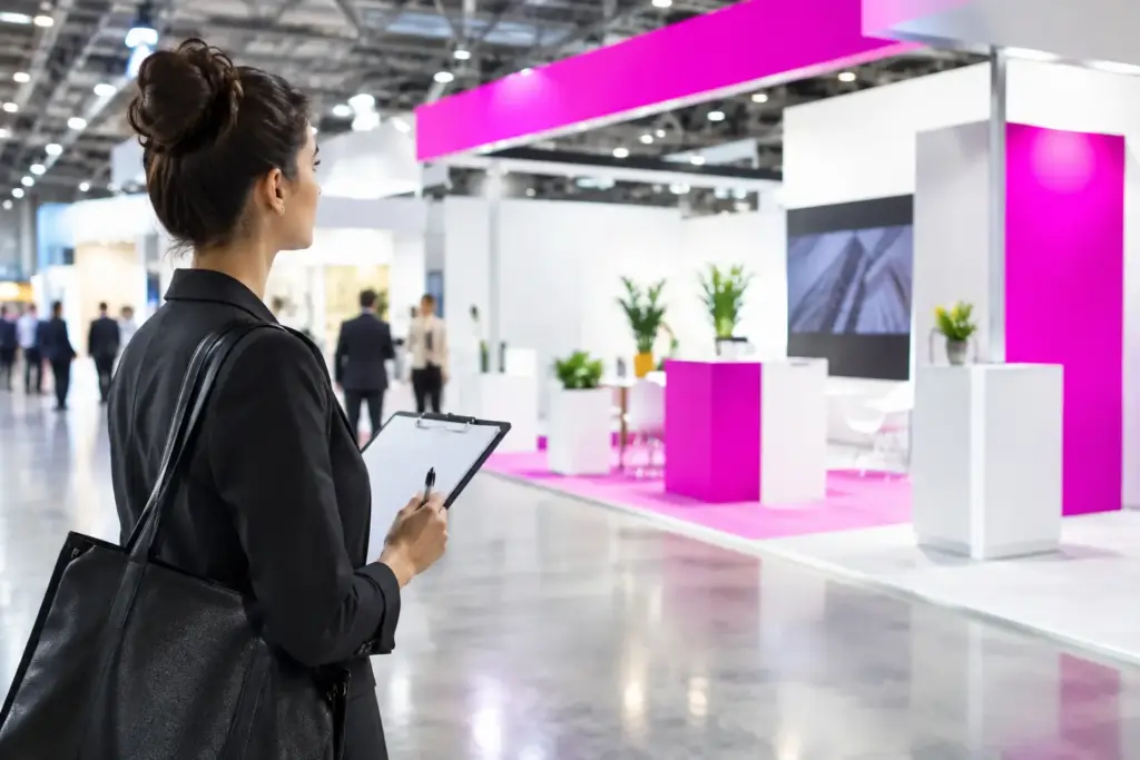 Come valutare lo spazio espositivo in fiera