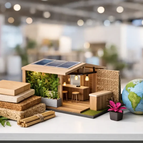 Migliori materiali per stand sostenibili