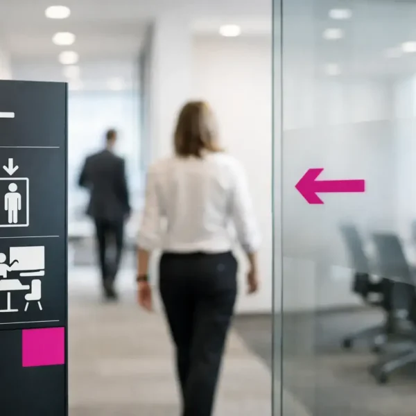 Wayfinding aziendale per uffici: cosa funziona